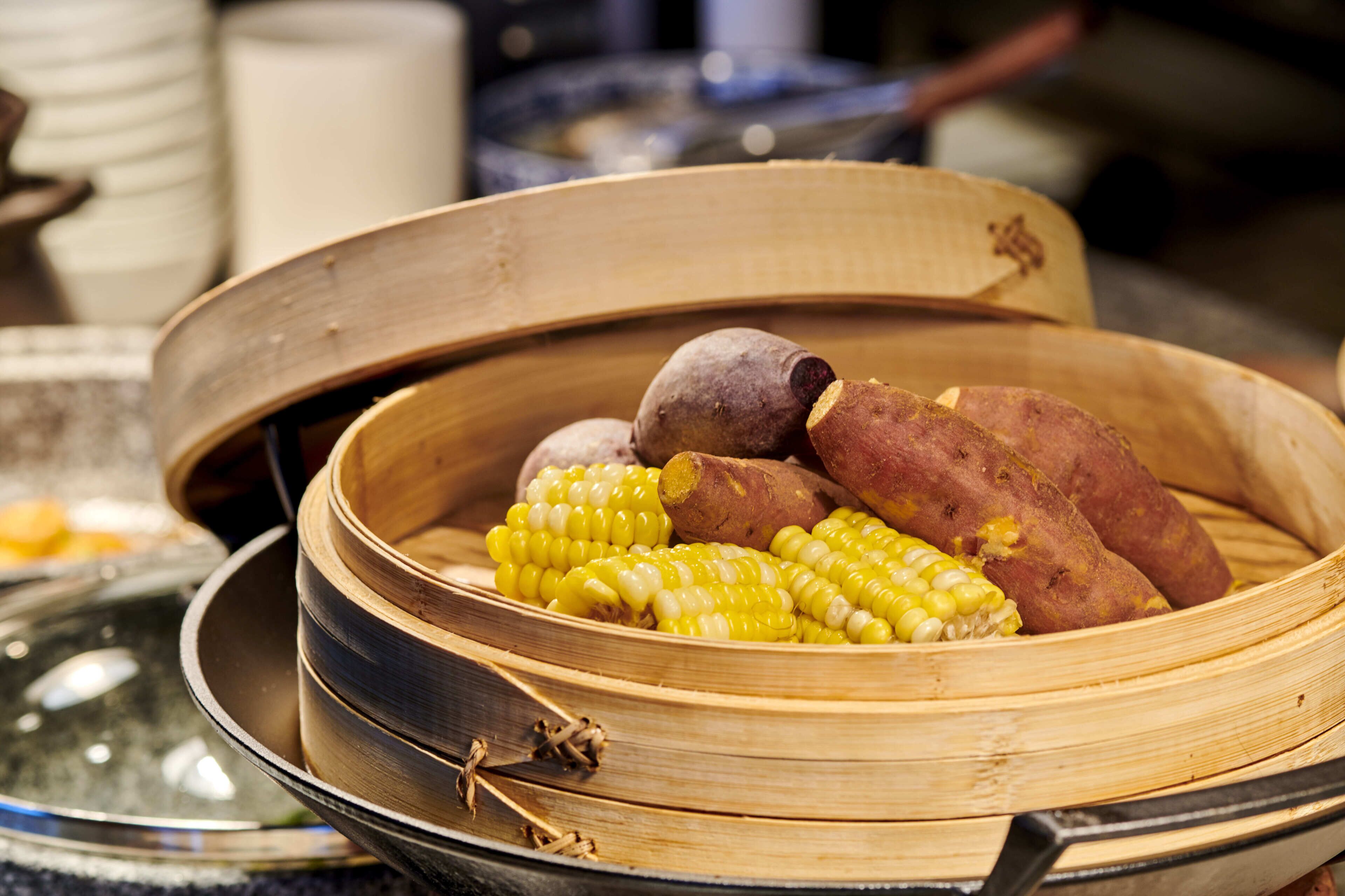 吃到飽自助式早餐