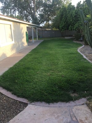 Enceinte de l’hébergement