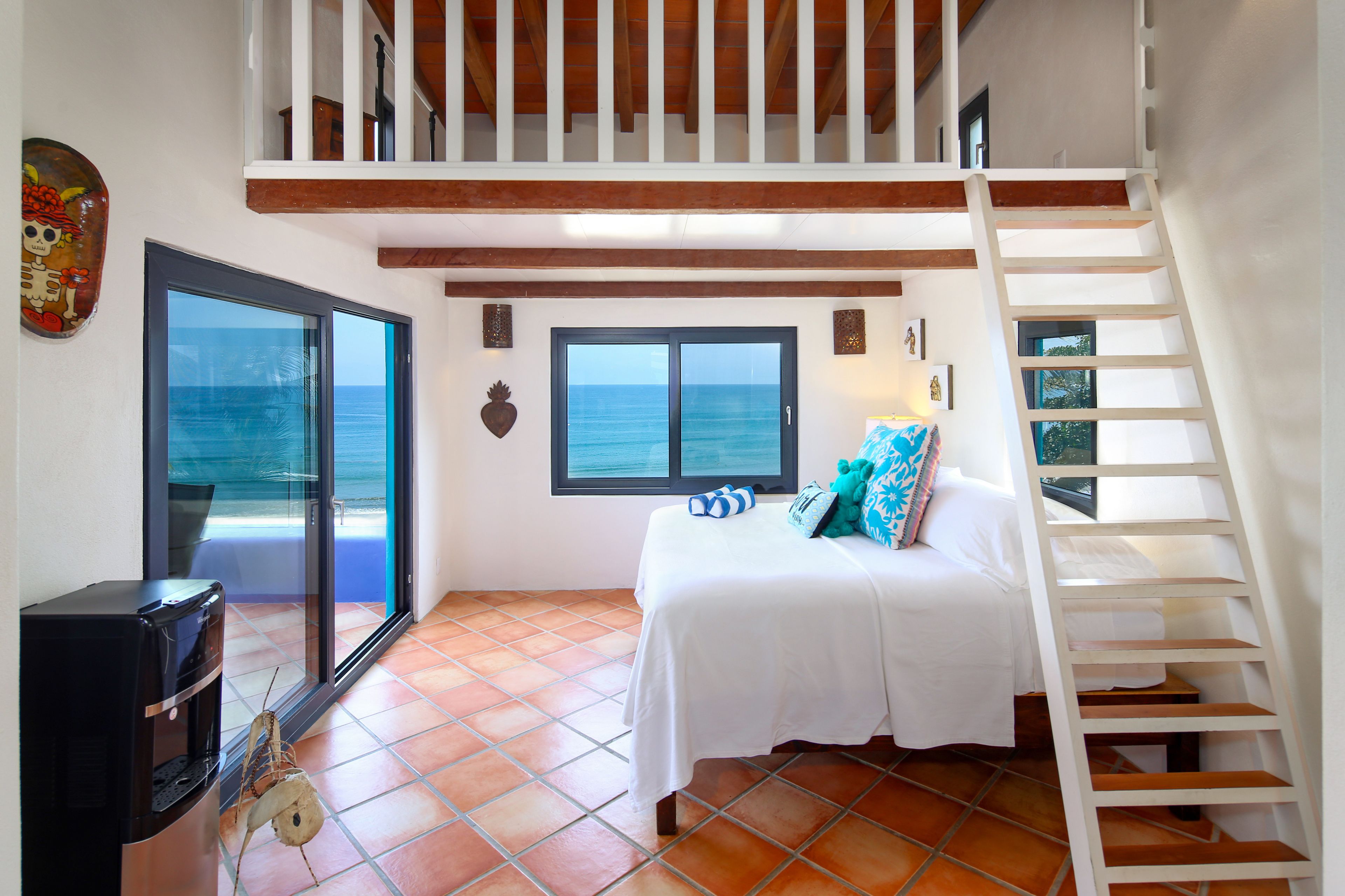 Casita #9 Ocean View | 客房内保险箱、熨斗/熨衣板、免费 WiFi、床单