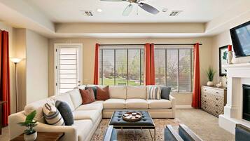 Townhome, 3 Bedrooms | Living area | Smart TV