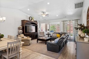 Townhome, 3 Bedrooms | Living area | Smart TV