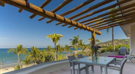 Penthouse, 2 Bedrooms, Sea View | Terrace/patio