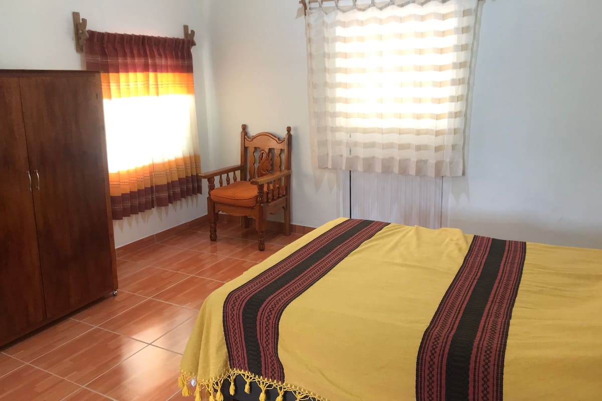 Family Double Room | Down duvets, laptop workspace, blackout curtains, cots/infant beds