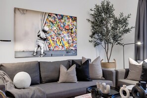 Premium trippelrum - 3 sovrum - husdjur tillåtna - utsikt mot staden (Avenue Central Suite 1275) | Detalj interiör
