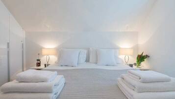 Apartamento (2 Bedrooms) | 2 quartos, roupas de cama de algodão egípcio, roupas de cama premium