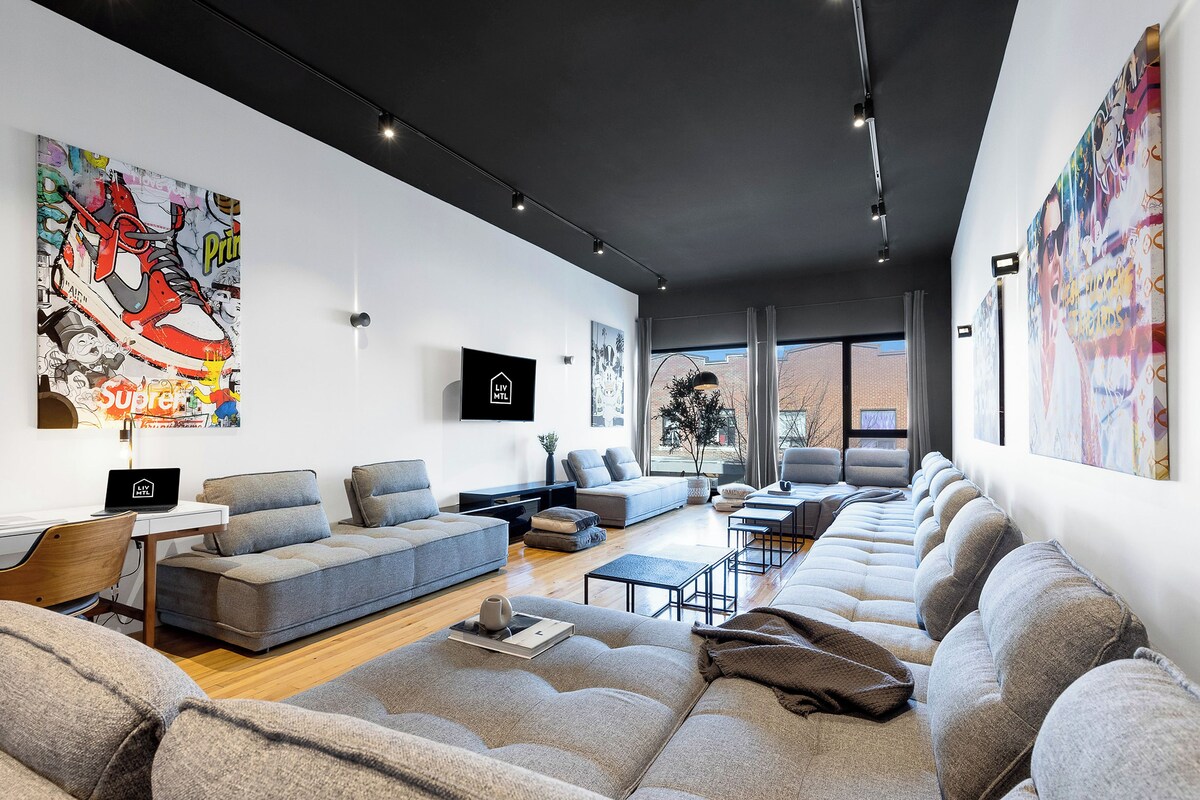 Cobertura premium, várias camas, 2 banheiros, vista para a cidade (with Loft Plaza 200) | Vista do quarto