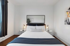 特級公寓, 4 間臥室, 可攜帶寵物, 城市景 (Chic-3) | 4 間睡房、高級寢具、羽絨被、記憶棉床墊