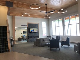 Sala de estar en el lobby