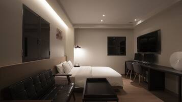 Quarto | Roupas de cama premium, escrivaninha, Wi-Fi de cortesia