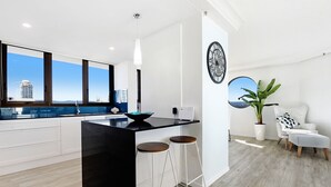 Apartment, 2 Bedrooms | Private kitchen | Full-size fridge, microwave, oven, stovetop - Acapulo 2 Bed Ocean View Surfers Paradise (Surfers Paradise)