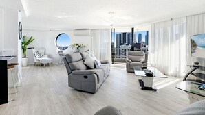 Apartment, 2 Bedrooms | Living area | LCD TV - Acapulo 2 Bed Ocean View Surfers Paradise (Surfers Paradise)