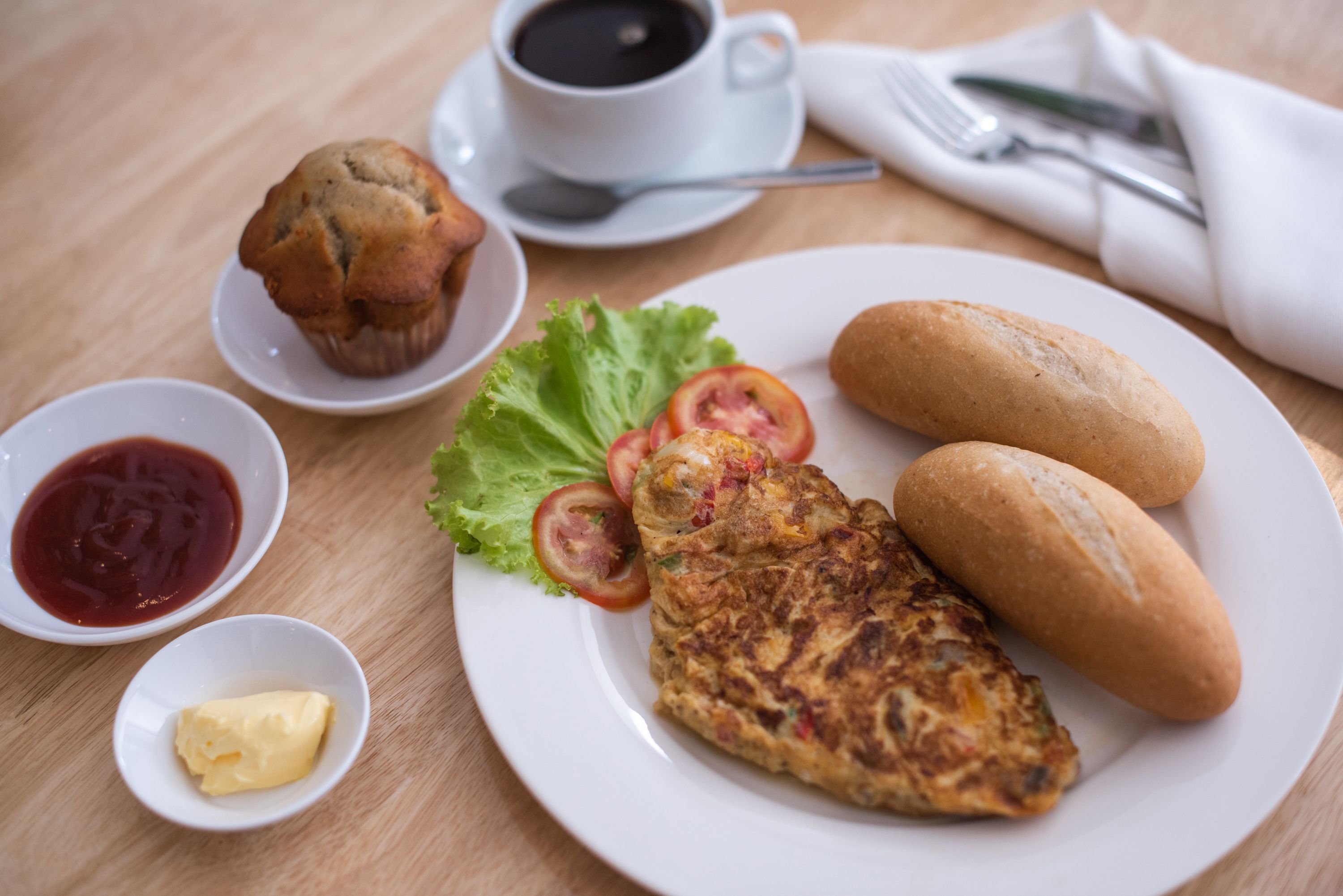 free daily english breakfast