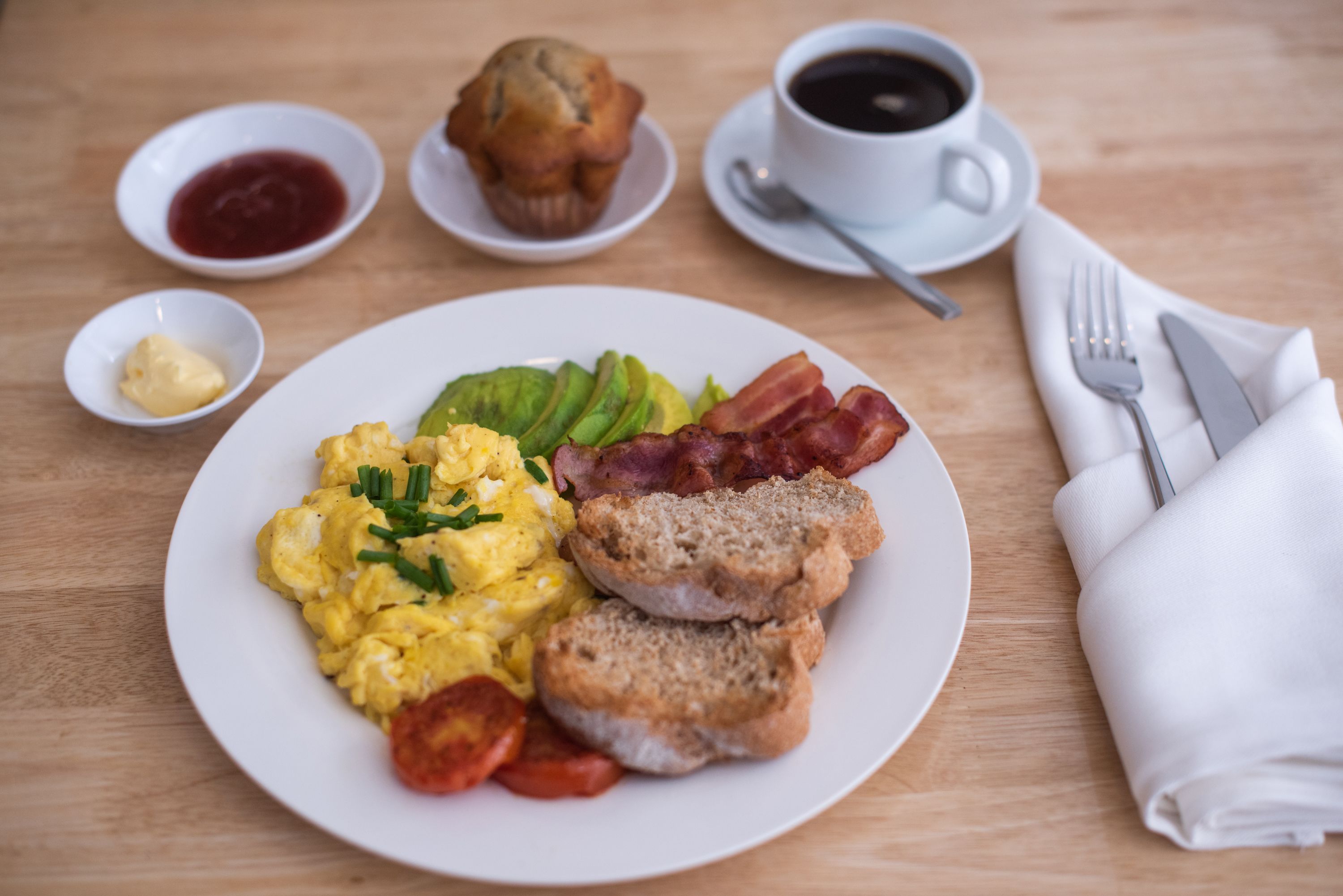 free daily english breakfast