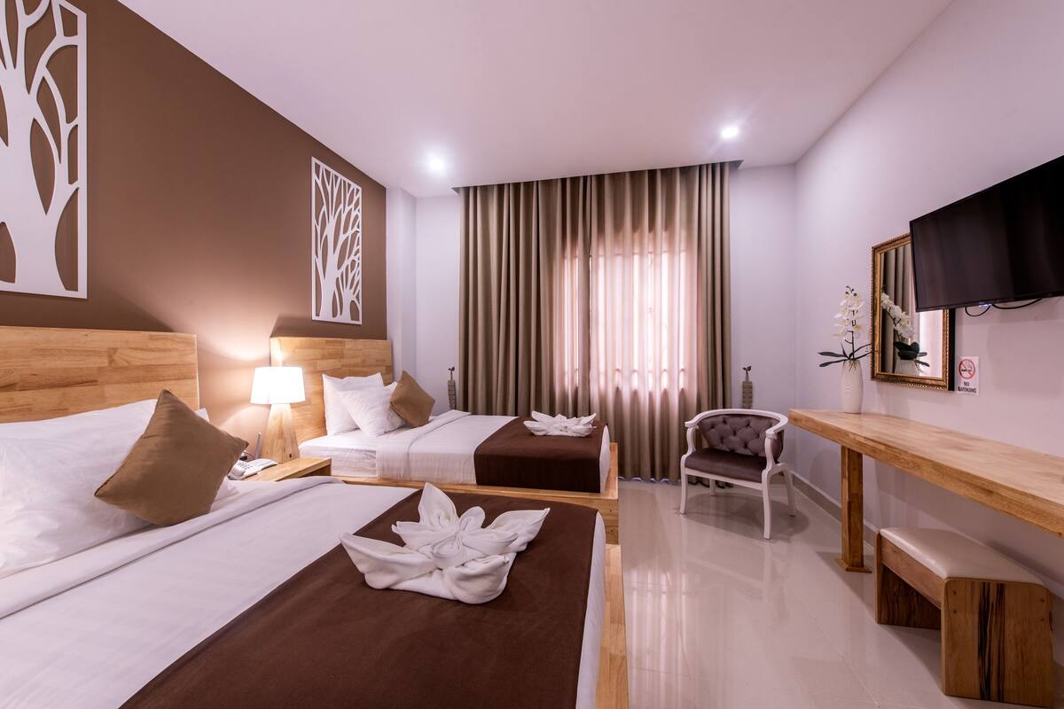1 chambre, minibar, bureau, chambres insonorisées
