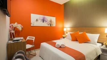 Standardrum | Skrivbord, ljudisolering, strykjärn/strykbräda och gratis wi-fi