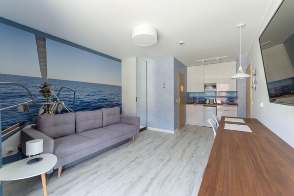 Apartment (1B) | Living area - Zefiro Chmielna (Gdansk)