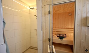 Kapitänshaus 2 | Baño | Ducha y secador de pelo