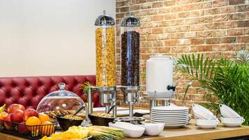 Daily buffet breakfast for a fee