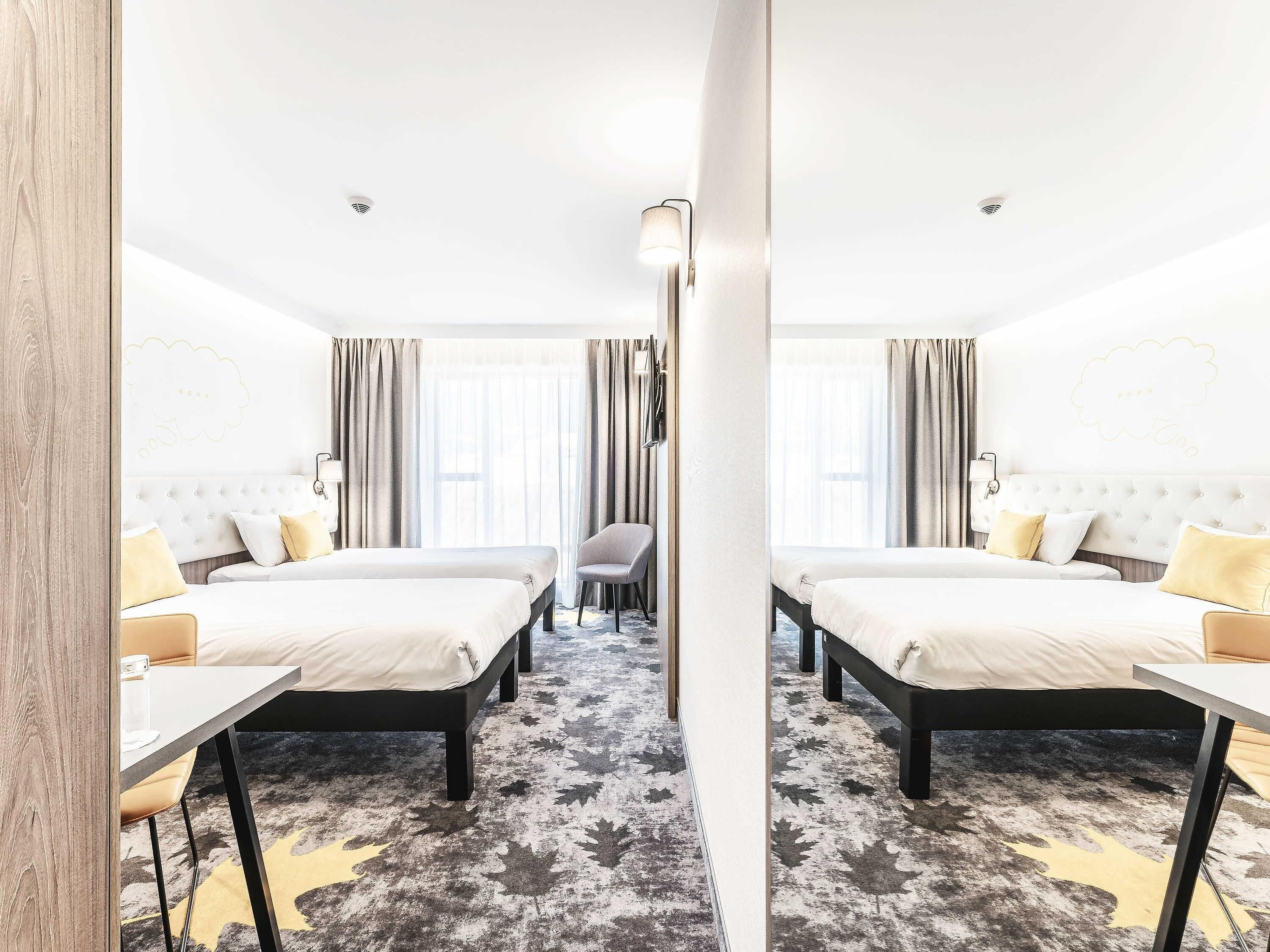 Standard Room, 2 Twin Beds | Desk, soundproofing, iron/ironing board (on request), WiFi (free)