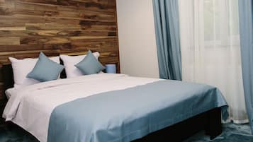 Dobbeltrom – standard (5) | Skrivebord, lydisolert, strykejern/-brett og wi-fi (inkludert)