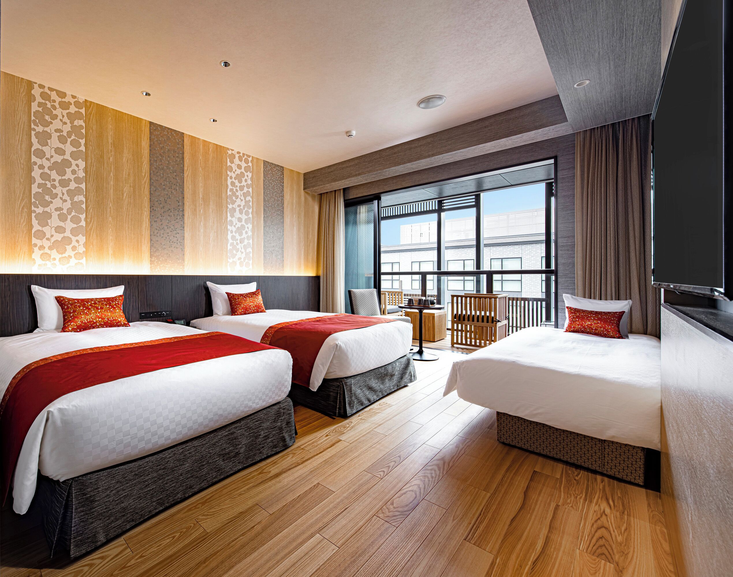 プレミアム ツインルーム | 高級寝具、ピロートップベッド、セーフティボックス (室内)、ノートパソコン用作業スペース