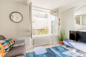 3A-4A : 1-bedroom - upper floor (no elevator) | Lounge - Résidence Louvre - Bellan (Paris)