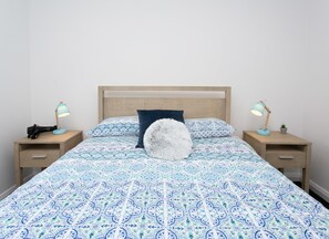 Appartement Exclusif, salle de bains privée, vue mer | 2 chambres