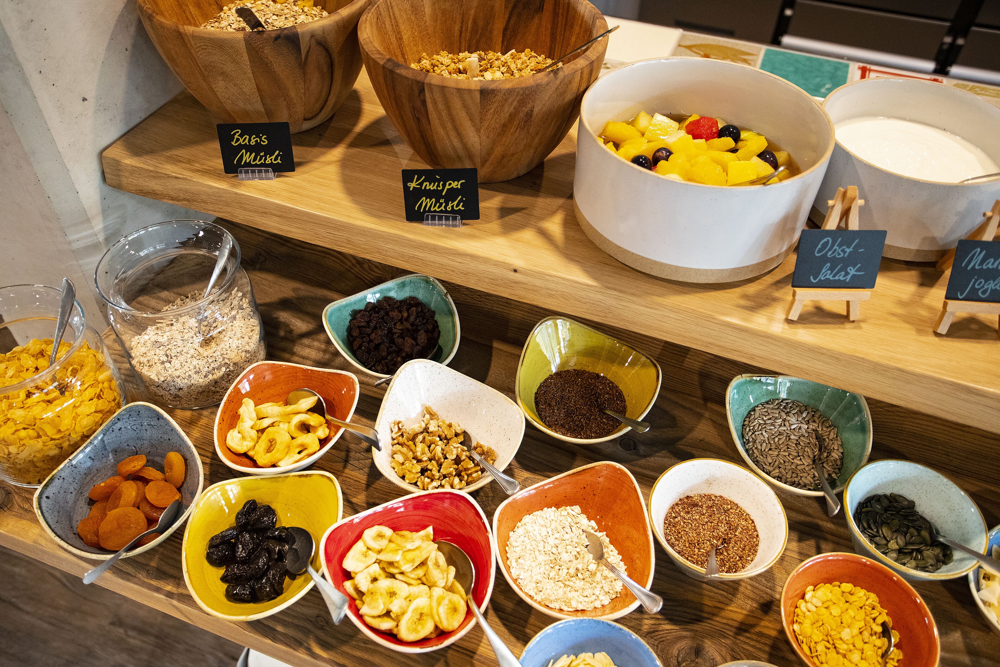 daily buffet breakfast (eur 21.90 per person)