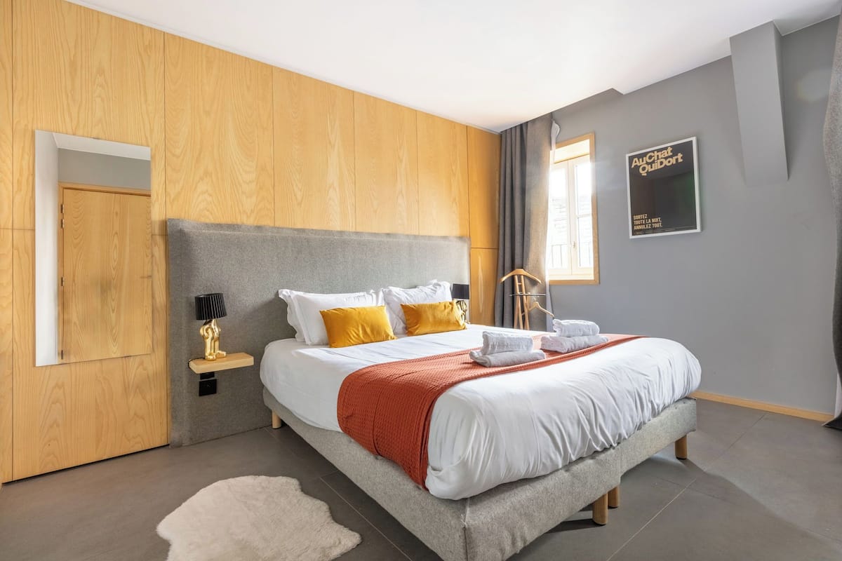 Apartemen, ensuite (Suite n°3) | Seprai premium, meja kerja, ruang kerja ramah laptop, dan kedap suara