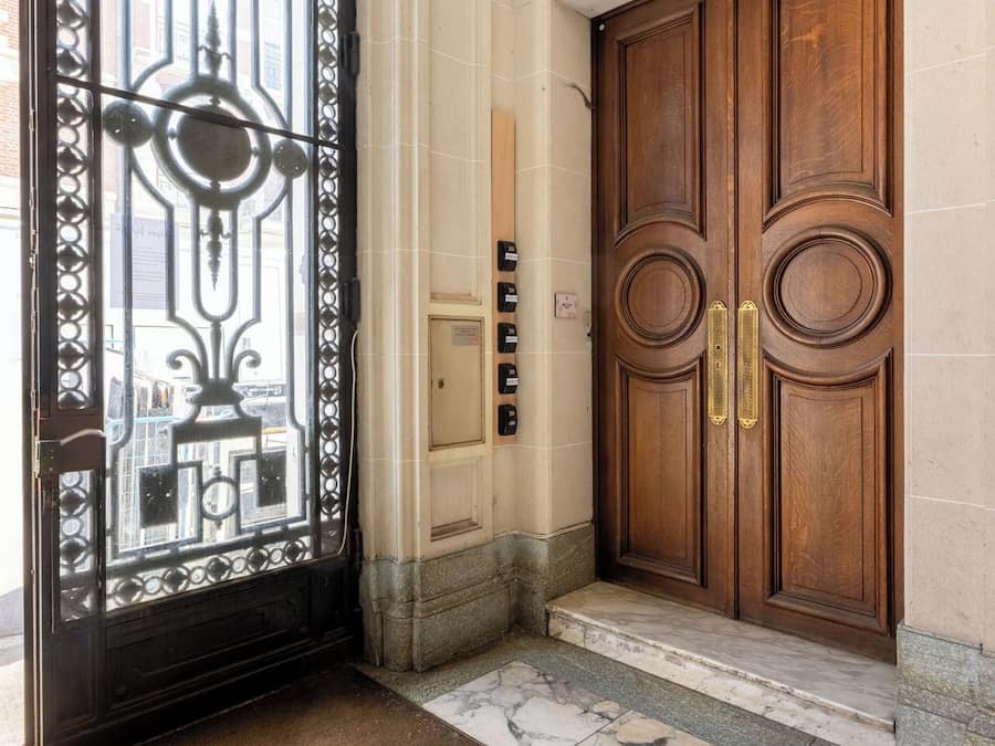 Entrada de l'allotjament