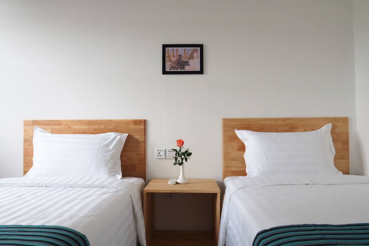 Habitación superior con 2 camas individuales | Minibar, wifi gratis, ropa de cama
