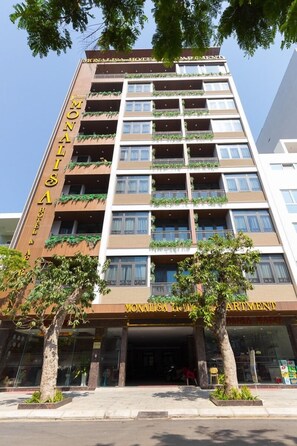 Fachada de la propiedad