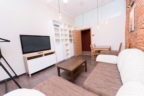 City-Apartment | 2 Schlafzimmer, Verdunkelungsvorhänge, schallisolierte Zimmer