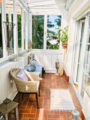 Apartment (Haus 12, 1. Stock) | Balcony - Ferienwohnungen Eder (Poecking)