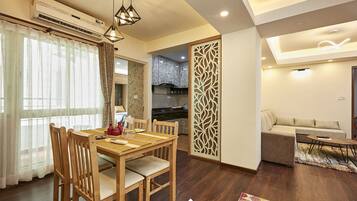 Quiet Spot @Patan 3BHK | Private kitchen | Fridge, microwave, stovetop, electric kettle