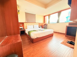 Kamar Standar | Brankas, tempat tidur lipat/tambahan, dan Wi-Fi gratis