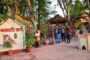 Lối vào nơi lưu trú