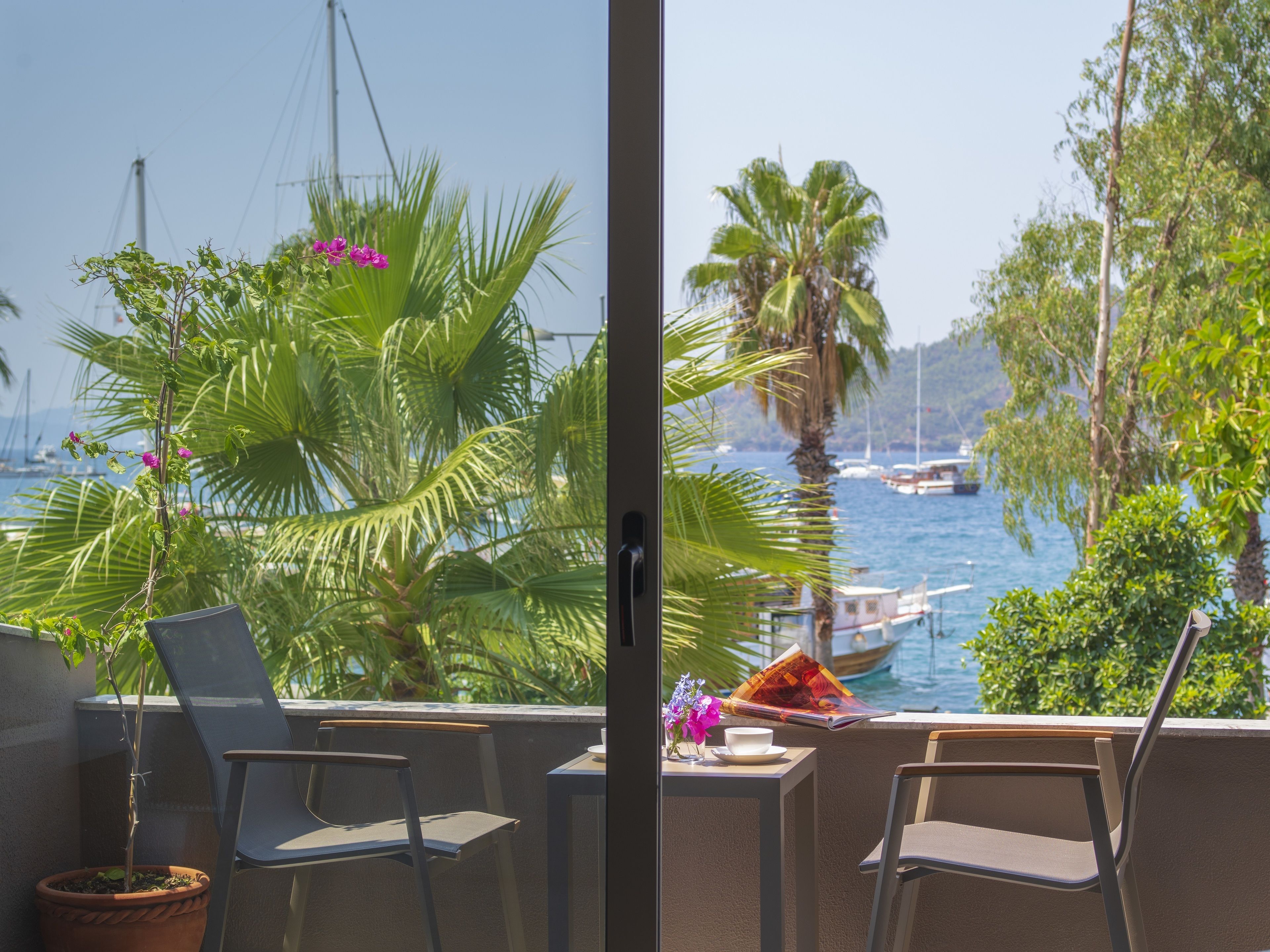 superior double room, panoramic sea view | view from room