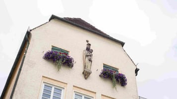 Fassade der Unterkunft