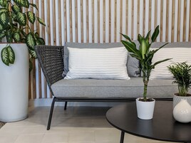 Sitzecke in der Lobby