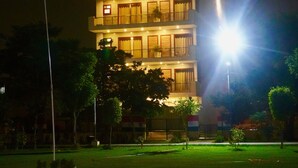 Front of property - evening/night - Hotel Gracia Golf (Gurugram)