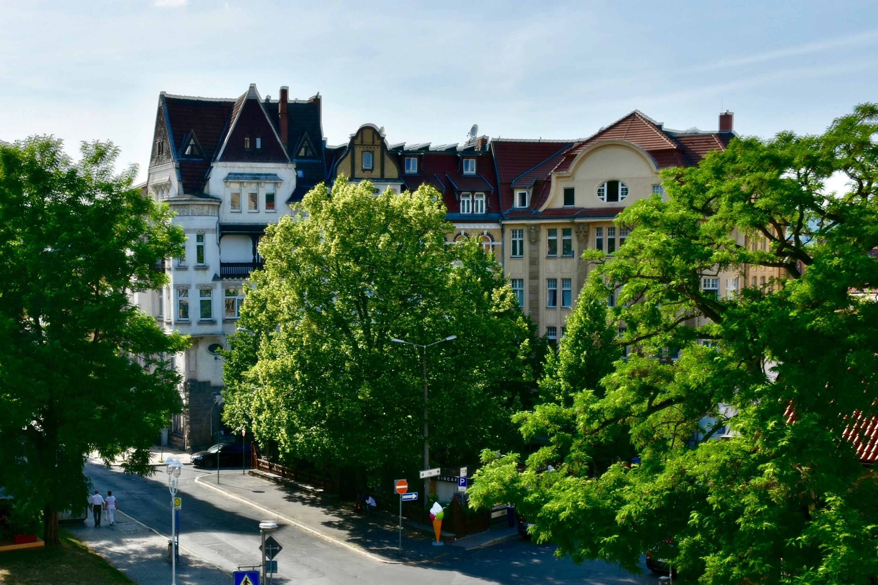Vue depuis l’hébergement
