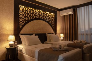 Standard Twin Room | Premium bedding, minibar, individually decorated, individually furnished - Orient Star Varaxsha (Bukhara)