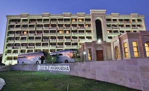 Façade de l’hébergement