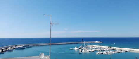 Blick von der Unterkunft