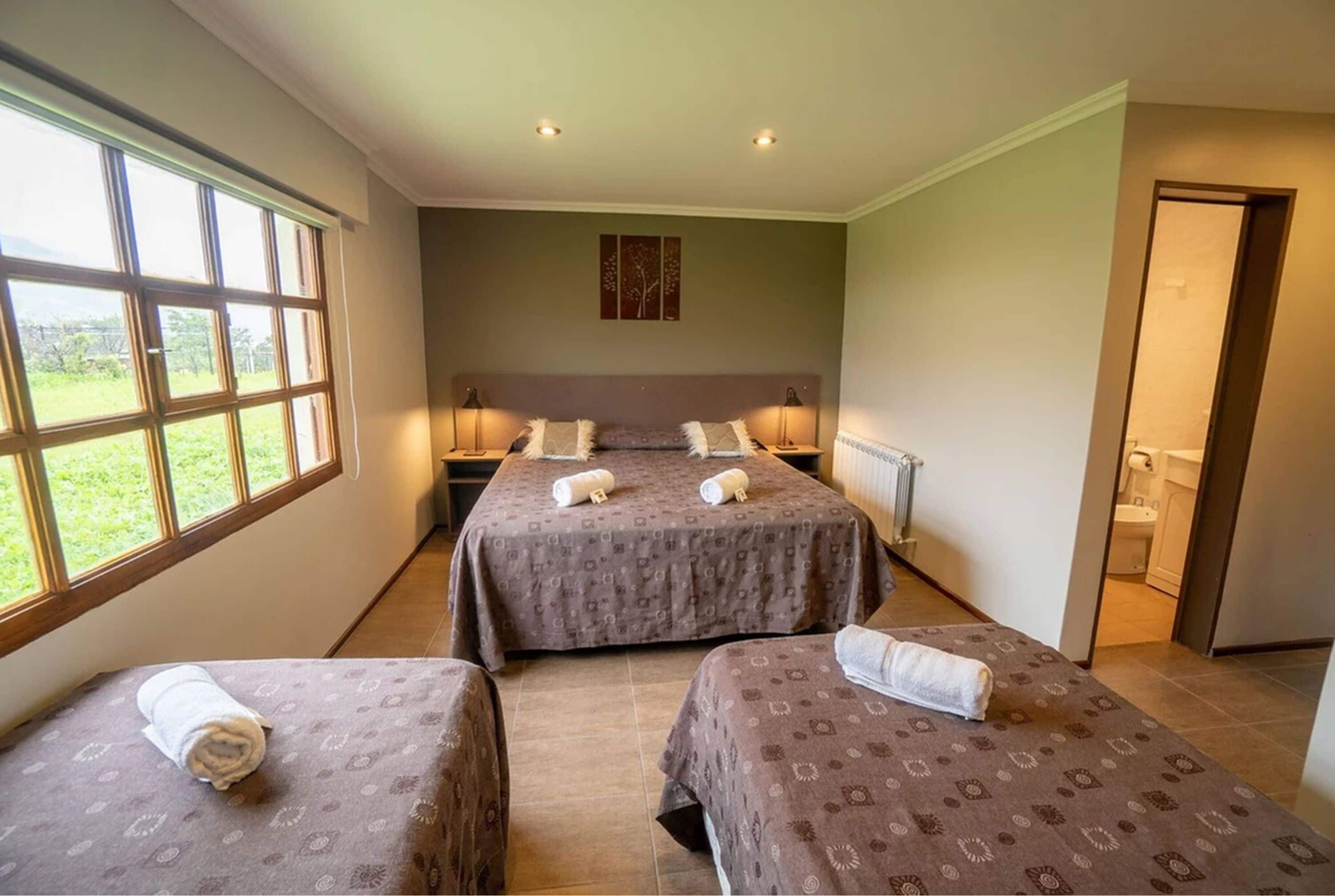 quadruple room | in-room safe, blackout curtains, bed sheets