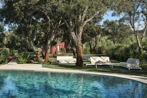 Seasonal outdoor pool