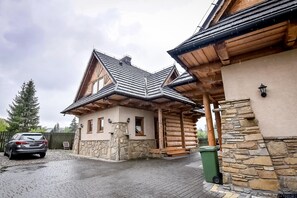 Façade de l’hébergement