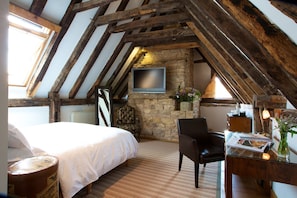 奢华双人房 | 特色装修、特色家居、熨斗/熨板、免费 WiFi