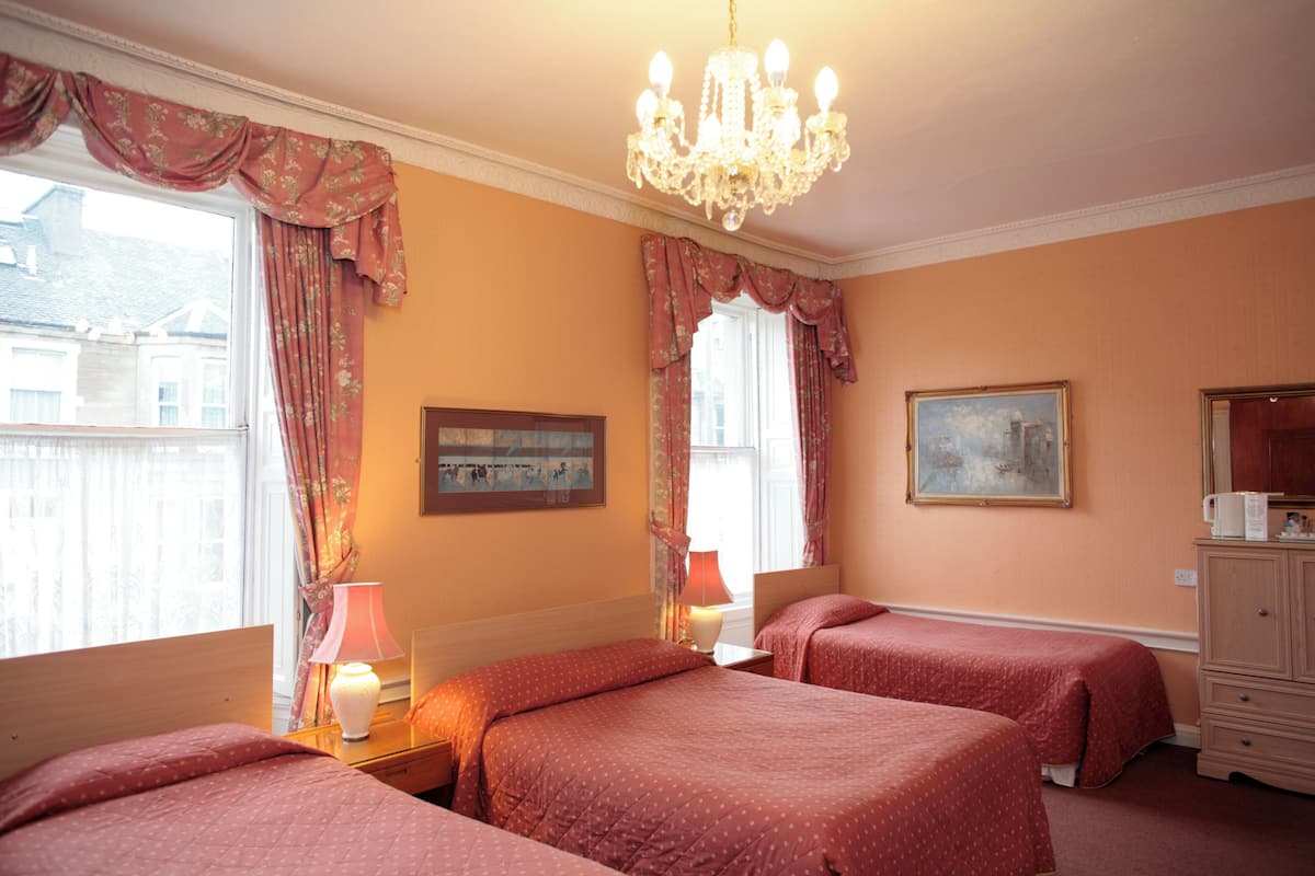 Family Room with ensuite | Individually decorated, individually furnished, desk, blackout curtains
